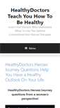 Mobile Screenshot of healthydoctors.com